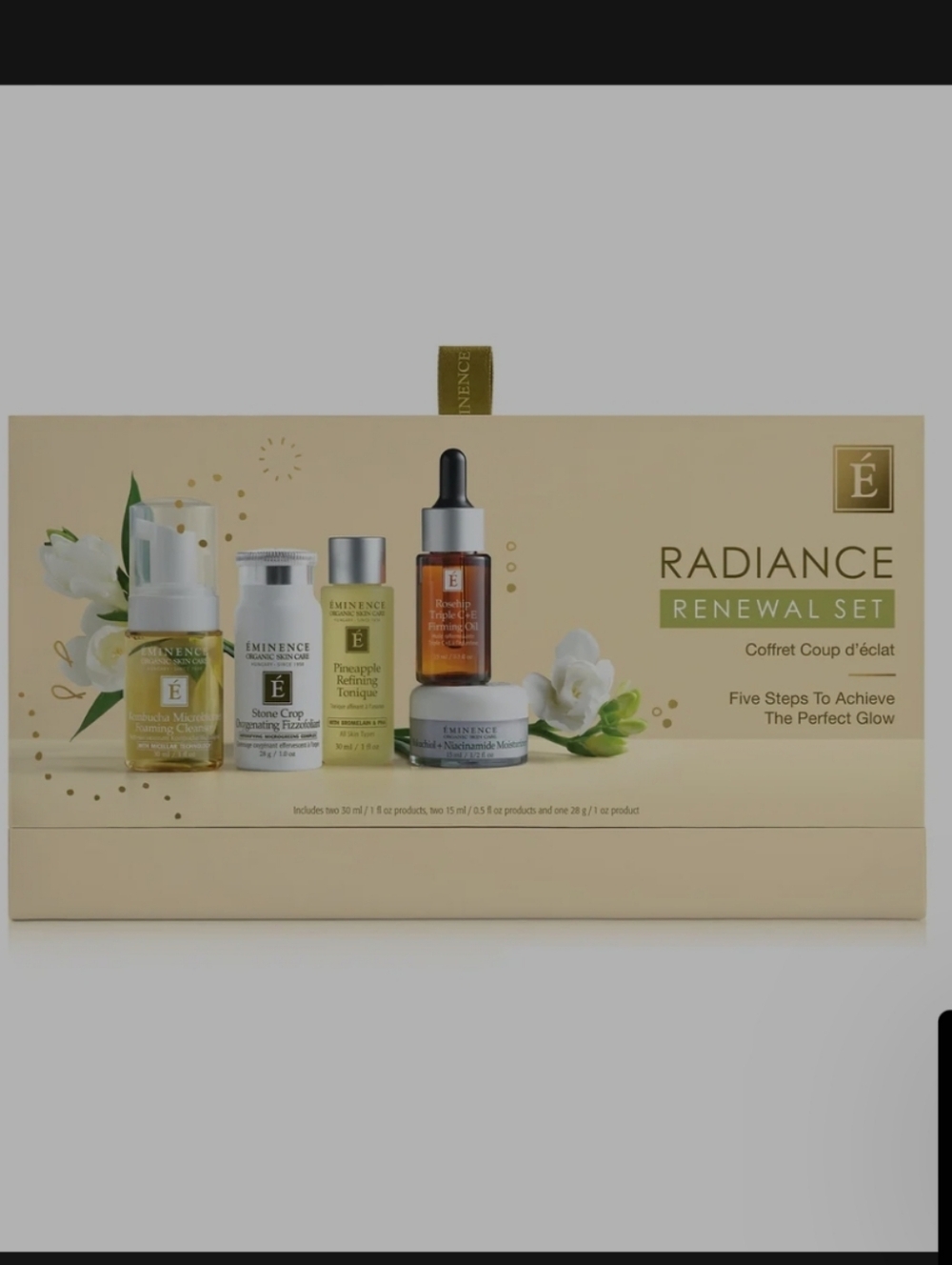 Eminence Organics Radiance Renewal Set